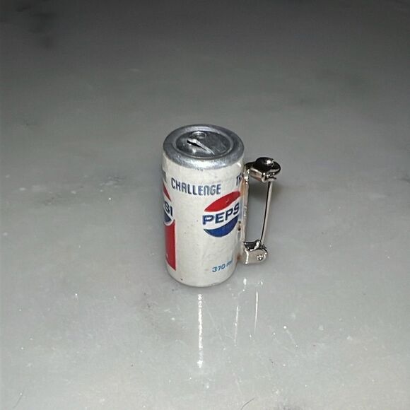 Pepsi Cola can pin brooch vintage 1” x 1/2” - Picture 1 of 3